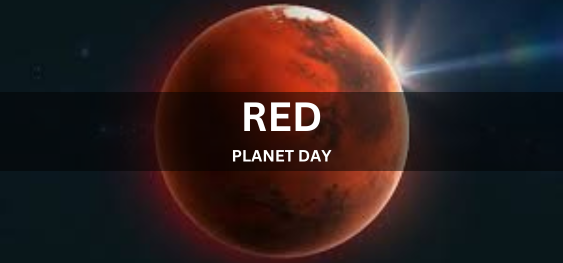 RED PLANET DAY  [लाल ग्रह दिवस]